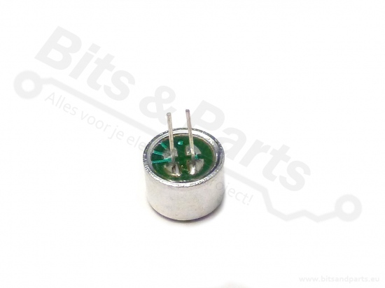 Electret condenser microfoon 1,5kOhm 1,5V